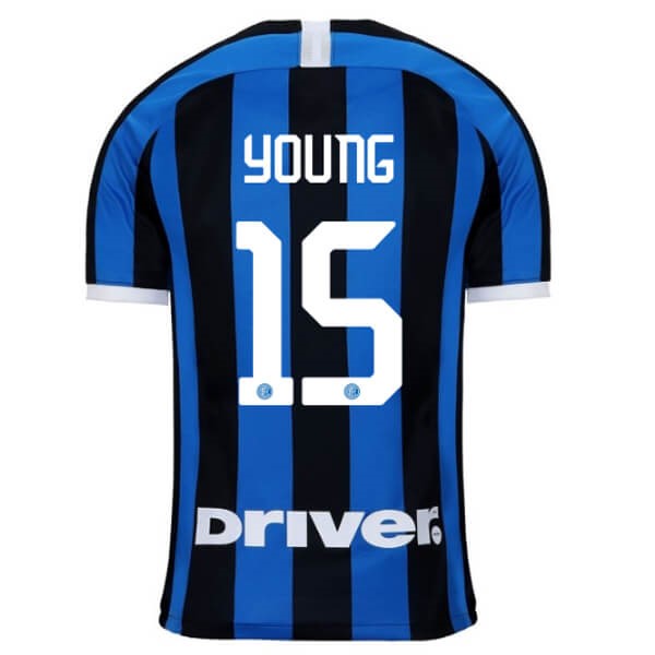 Replicas Camiseta Inter NO.15 Young 1ª 2019/20 Azul